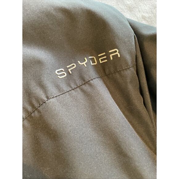 Spyder Expedition Mountain Summit Mens Gray Jacket Coat Parka Small - Picture 14 of 16